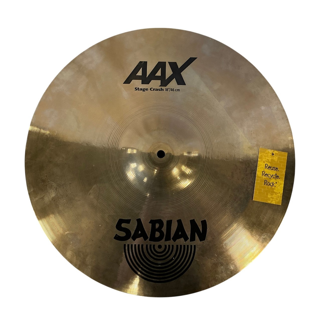 Used Sabian 18IN AAX STAGE CRASH Crash Cymbal 18