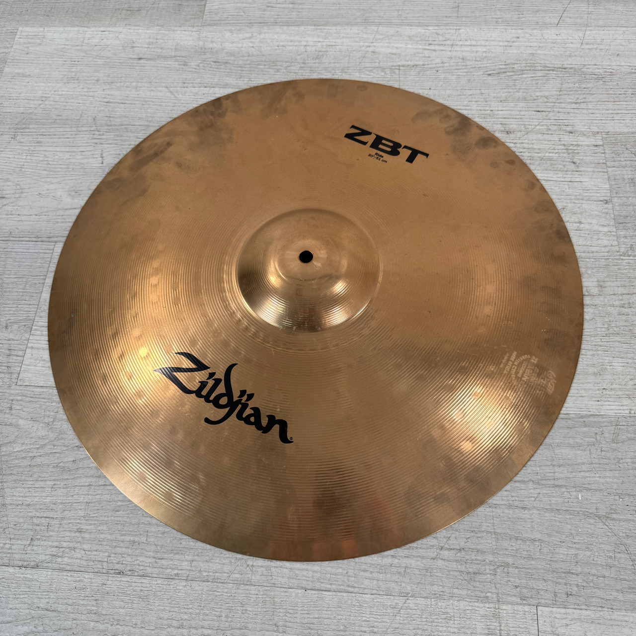 Used Zildjian ZBT Series Ride Cymbal - 20-inch