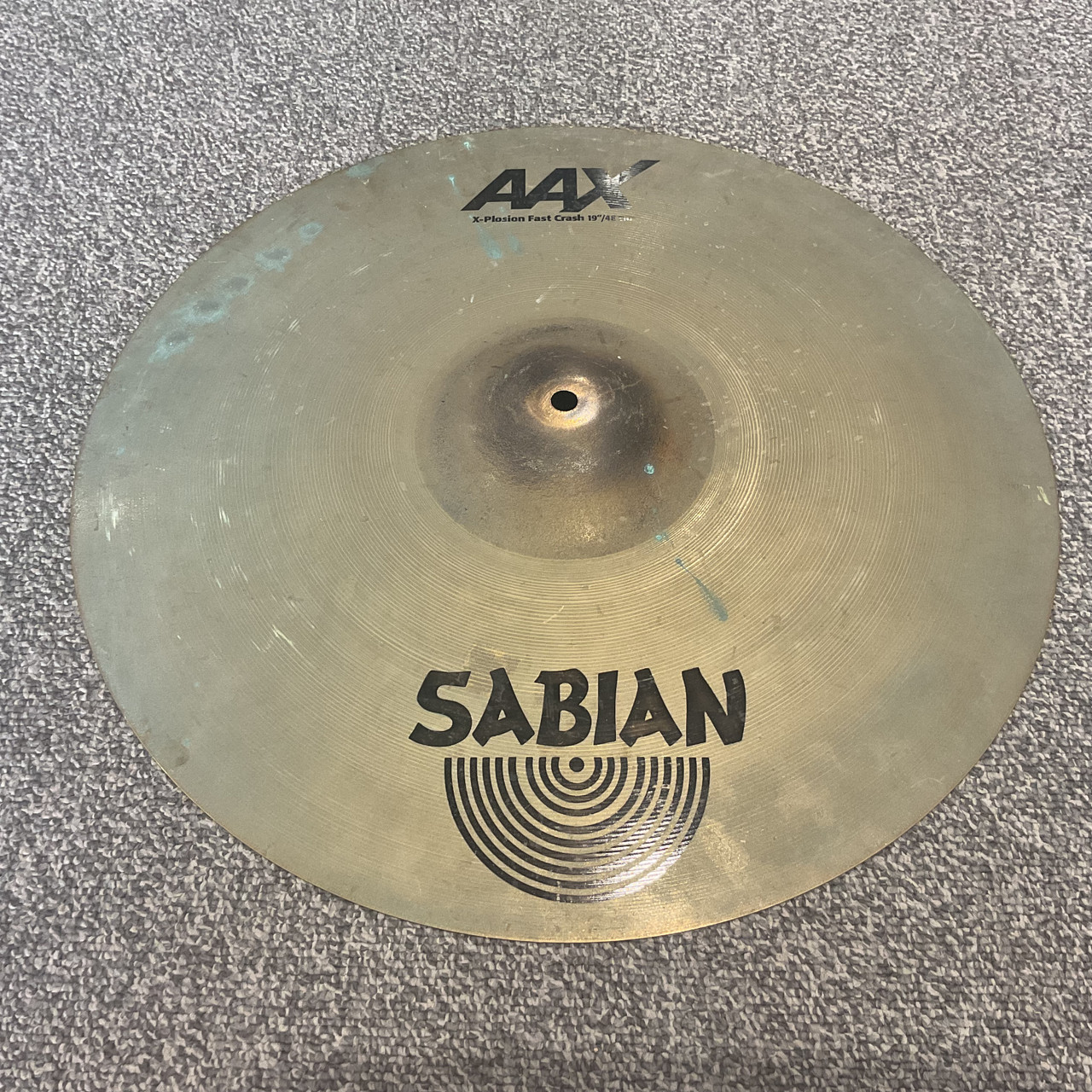 Used SABIAN AAX X-PLOSION 19 INCH FAST CRASH CYMBAL