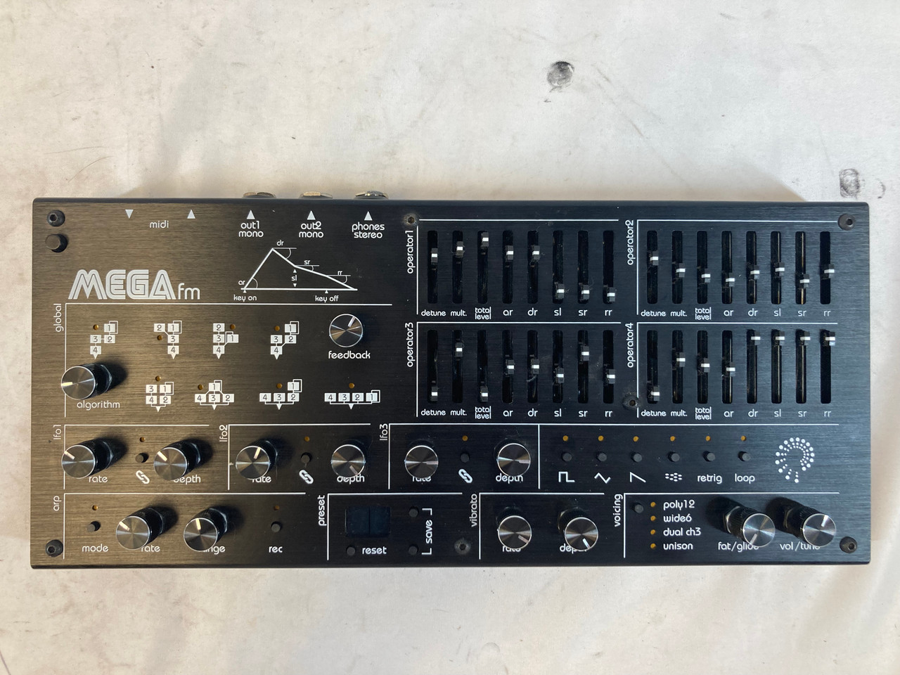 Used Twisted Electrons MegaFM Compact Synthesizer