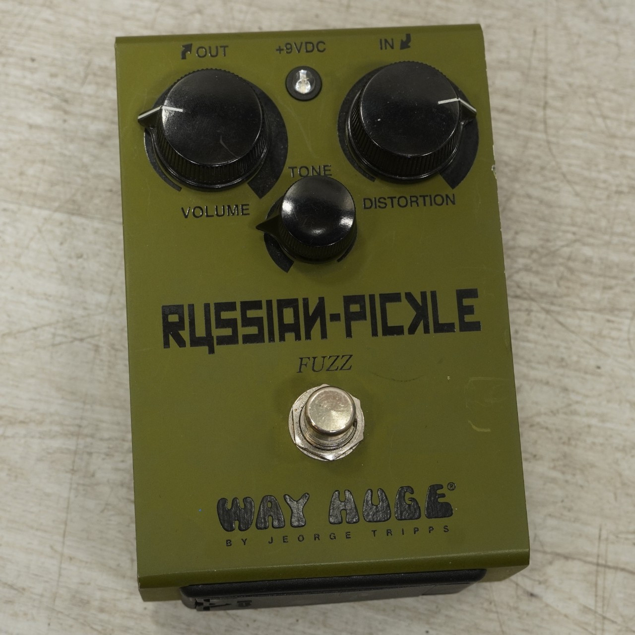Used Way Huge Russian Pickle Distortion Pedal