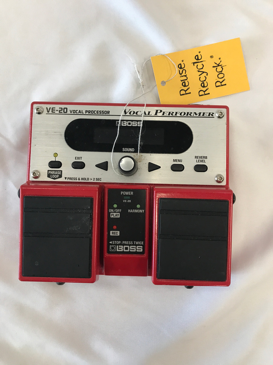 Used Boss VE-20 VOCAL EFFECTS Pro Sound Effects Unit