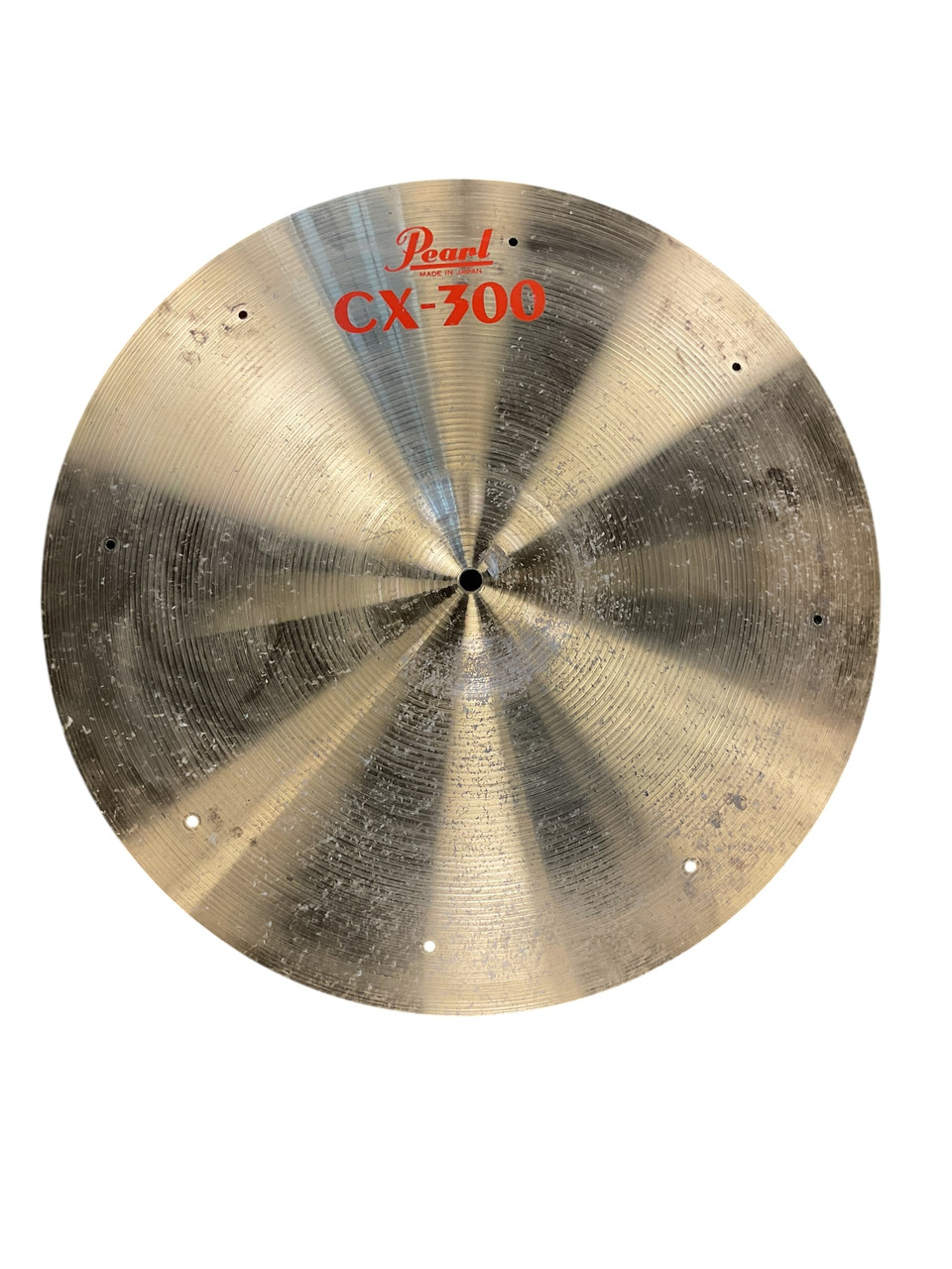 HC100 2点、EX100 3点、クリーム1点　6点 Used Pearl CX-300 Cymbal 20