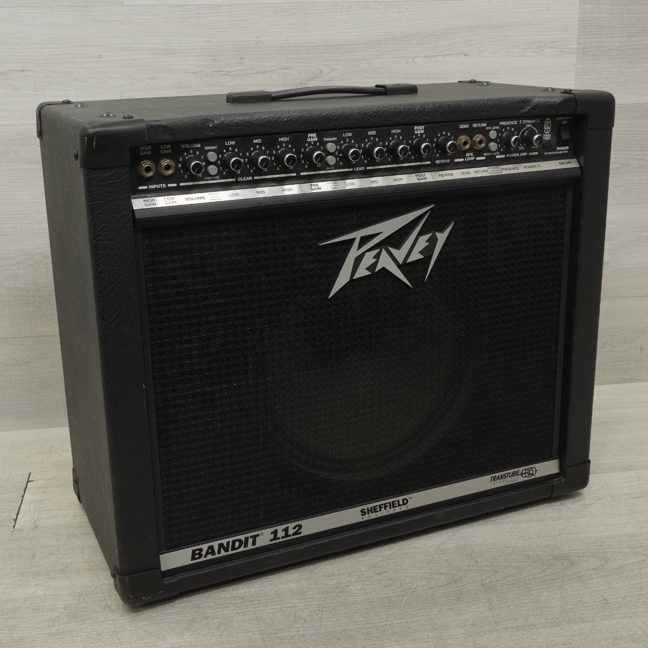 Used Peavey Bandit 112 Sheffield 1x12 Solid State Amplifier