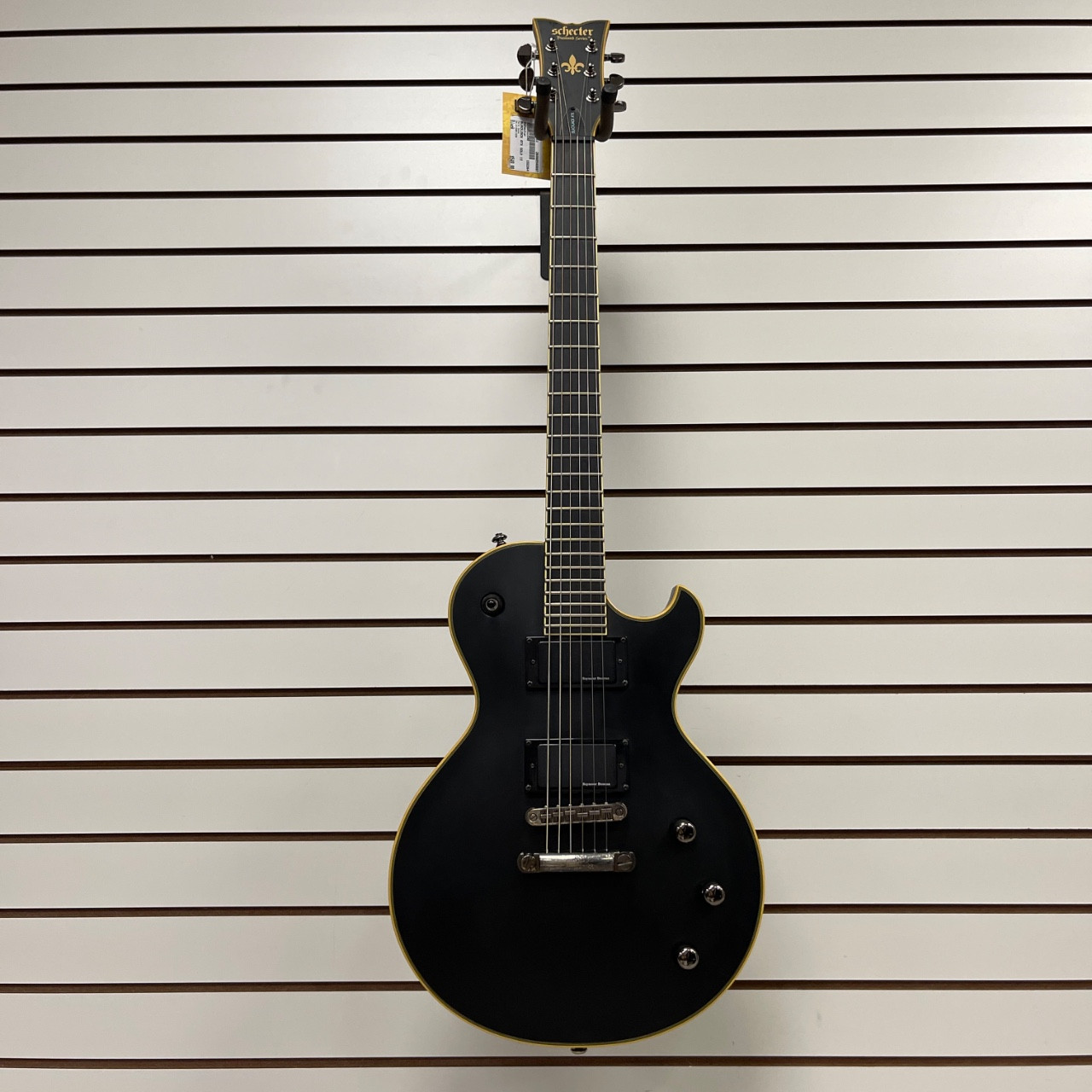 Used Schecter BLACKJACK ATX SOLO II LP Type Electric Guitar Black
