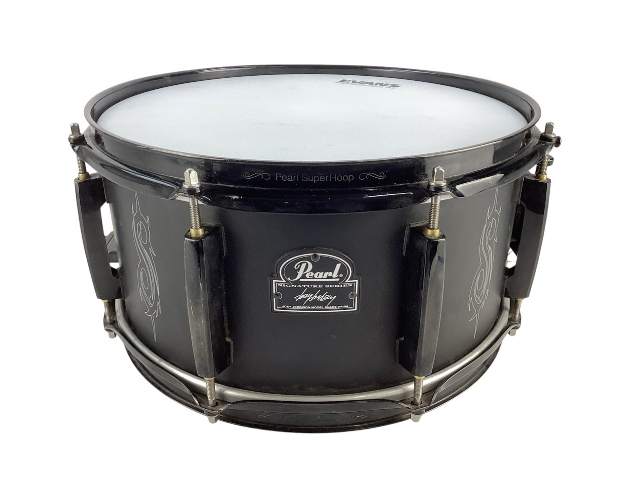 【美品】Pearl JJ1365 Joey Jordison シグネチャースネア Used Pearl JJ1365 JOEY JORDISON SIGNATURE SNARE Metal Snare Drum 13