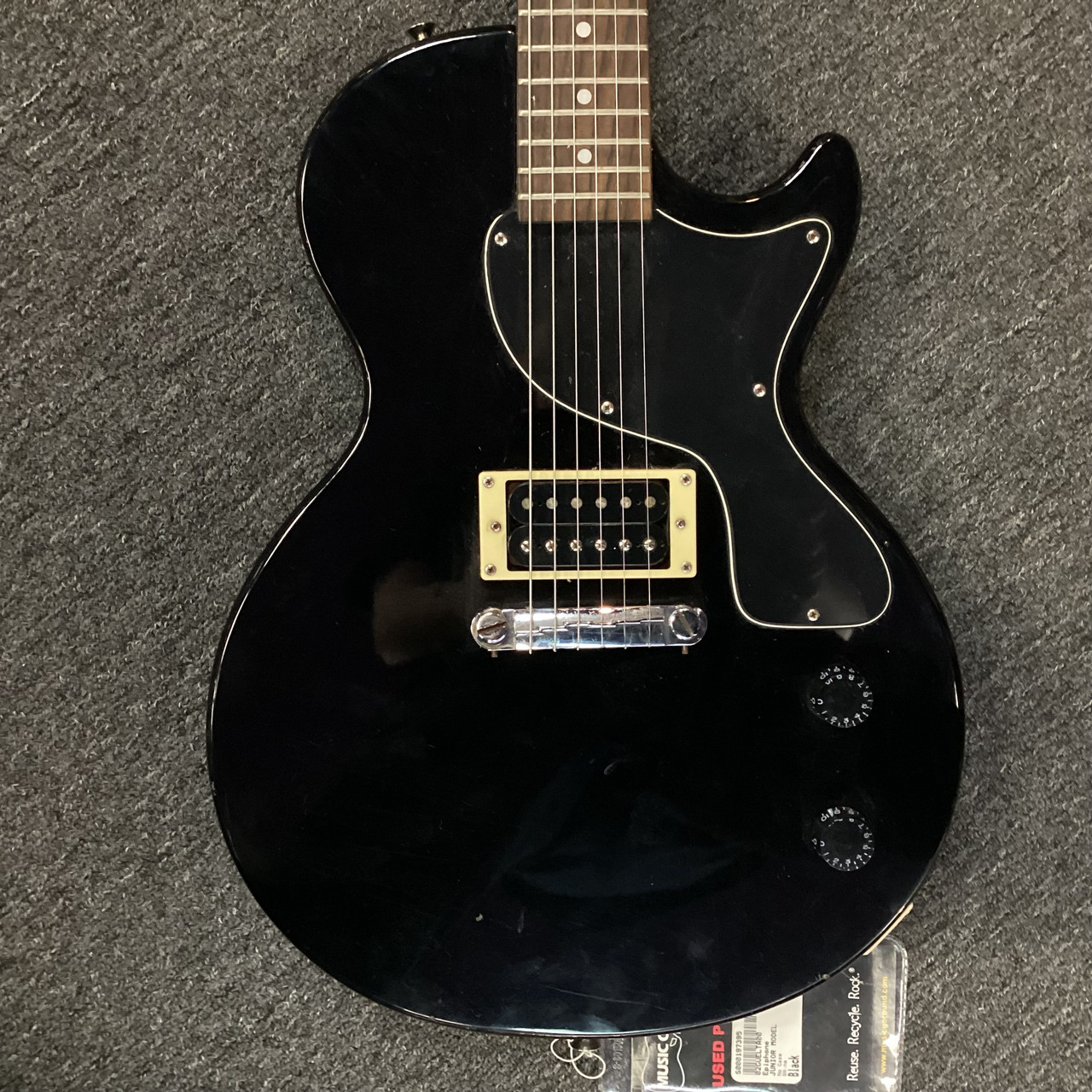 Used Epiphone JUNIOR MODEL LP Type Electric Guitar Black 6-String
