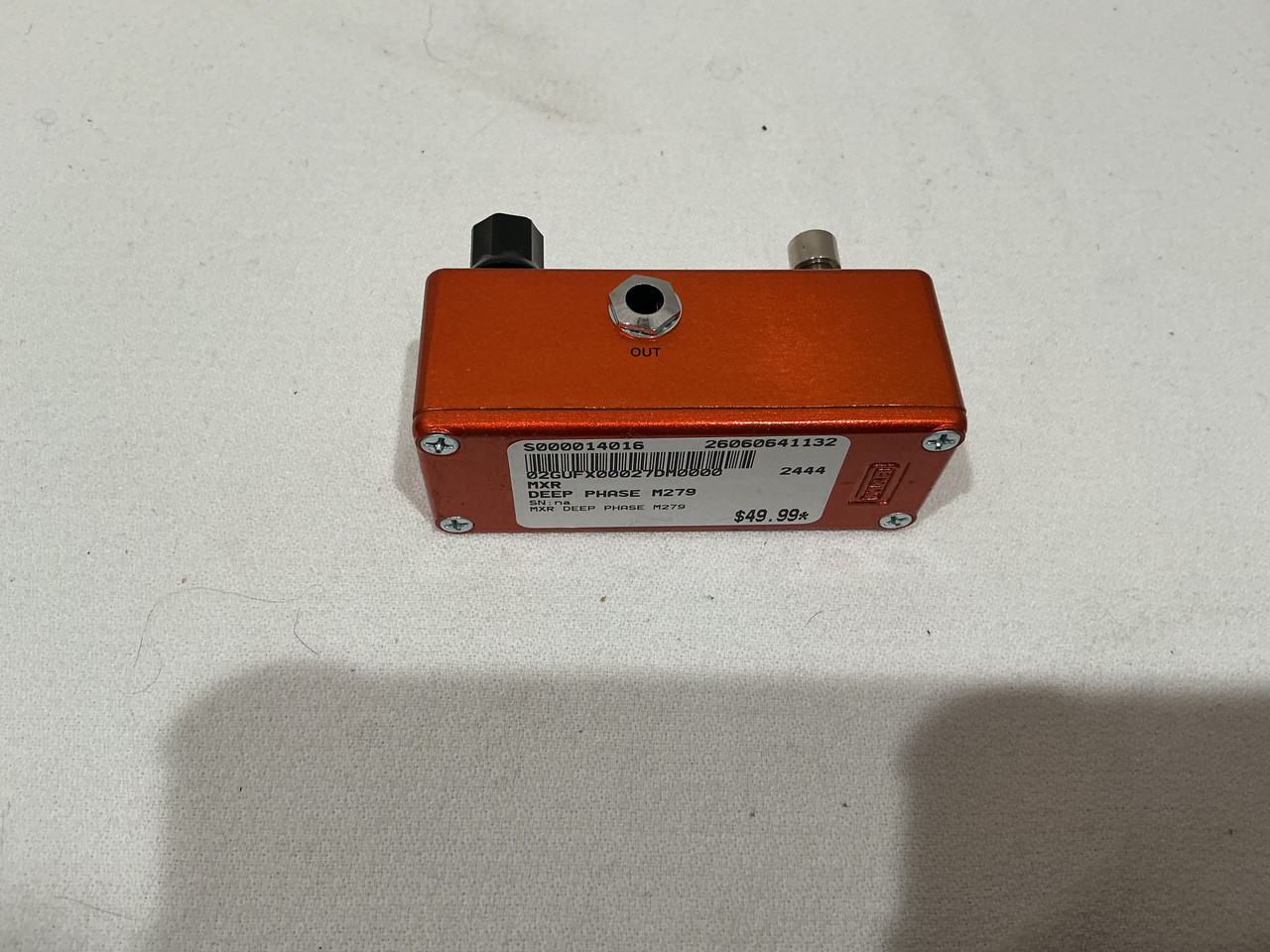 Used MXR DEEP PHASE M279 Phaser Pedal