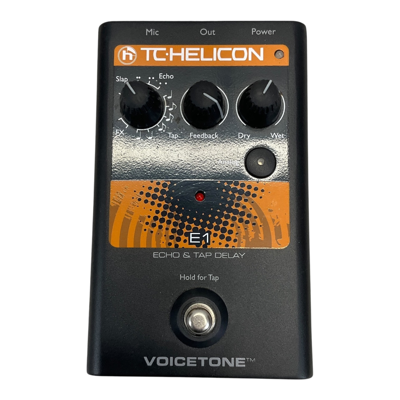 Used Tc Helicon Voicetone E1 Echo + Tap Delay