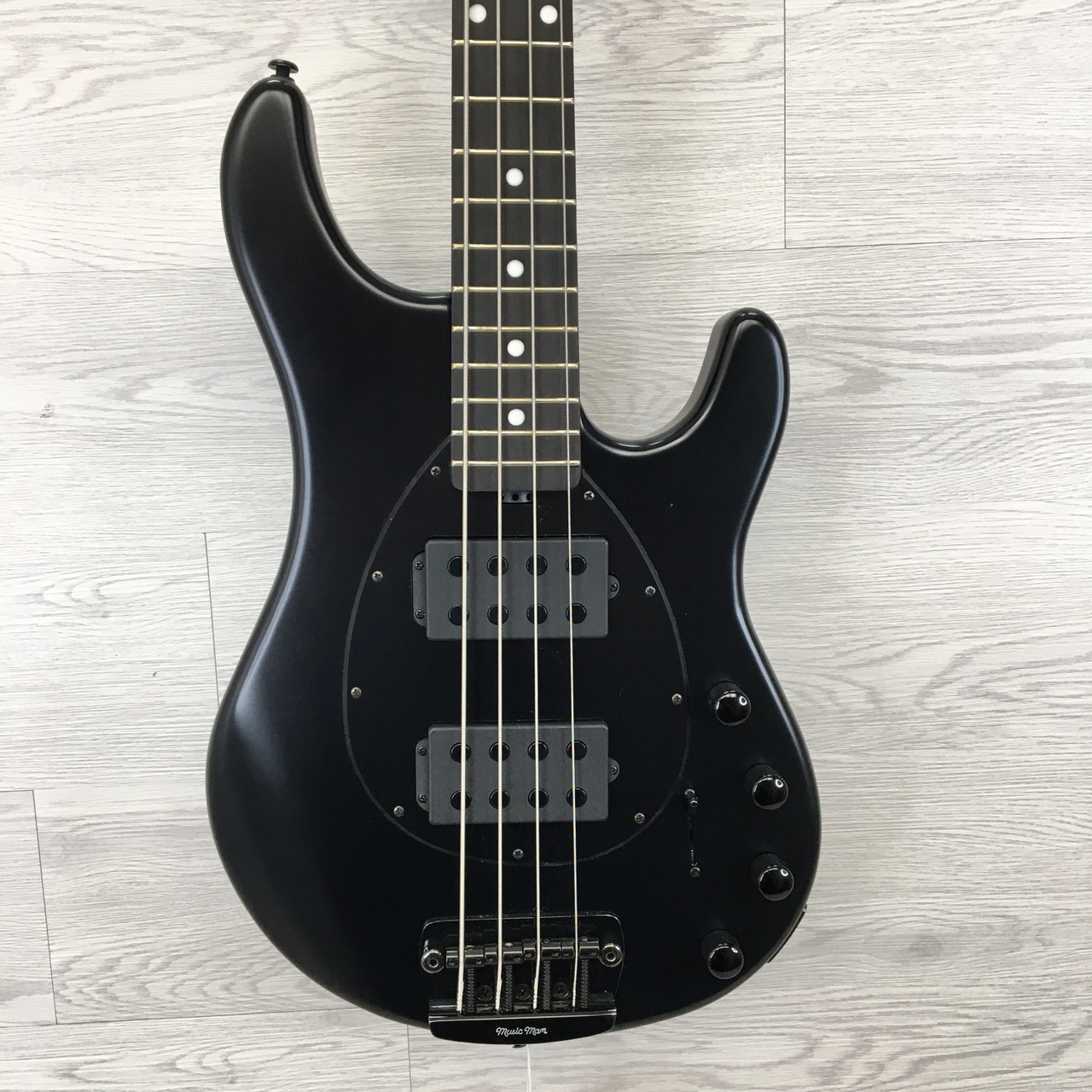 Used Ernie Ball MUSIC MAN STERLING 4HH Bass Guitar Black 4-String