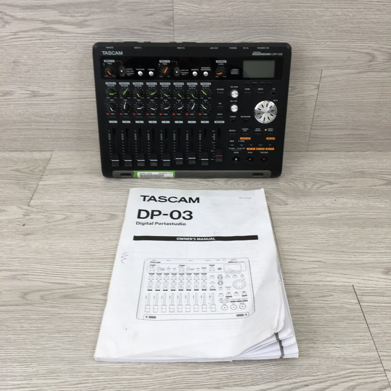 Used Tascam DP-03 W/AC Compact Recording Device