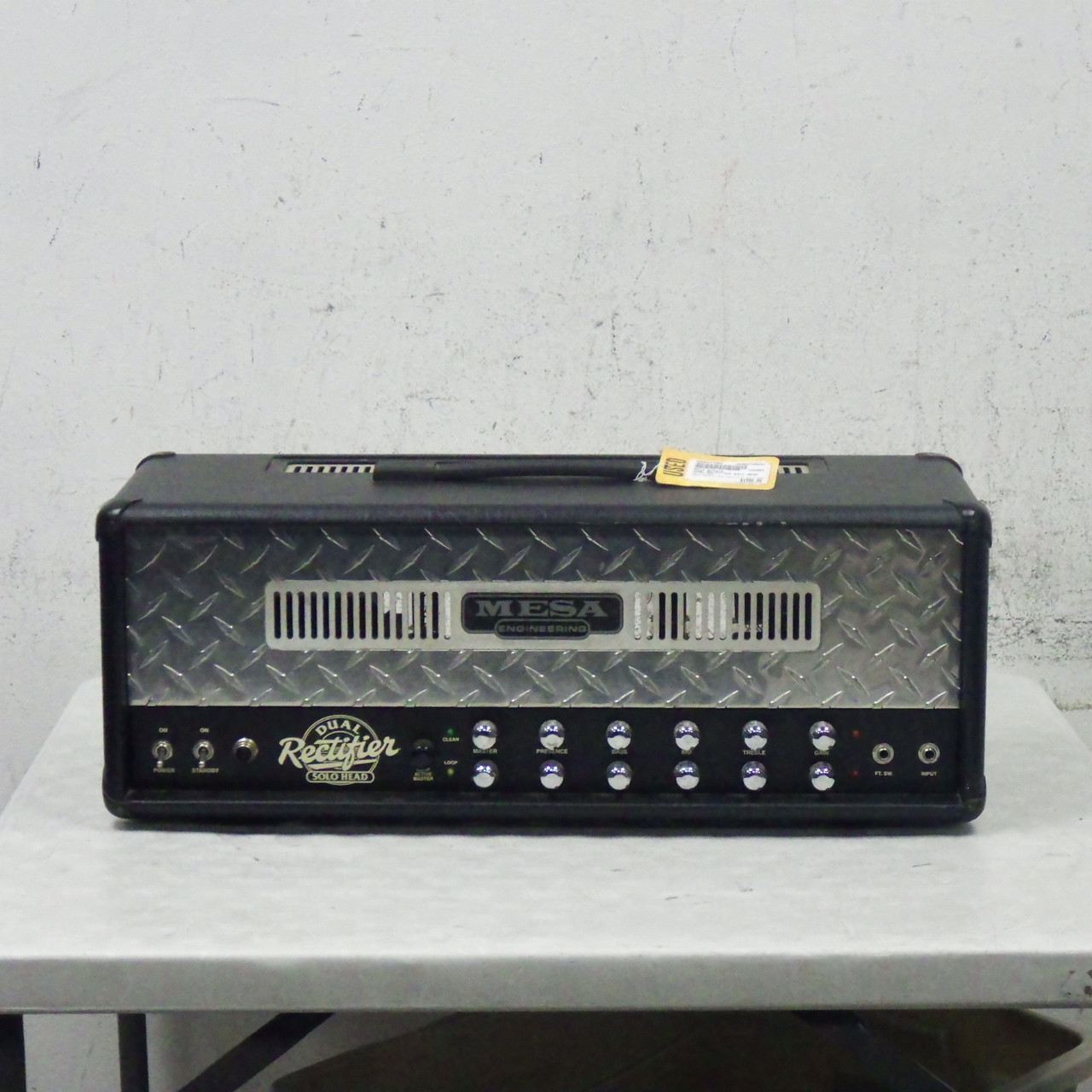 Used Mesa Boogie DUAL RECTIFIER SOLO HEAD Rackmount Tube Amplifier