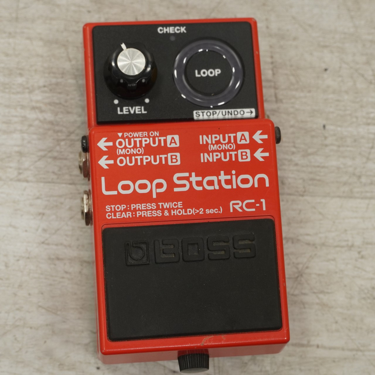 Used Boss RC-1 Loop Station Looper Pedal