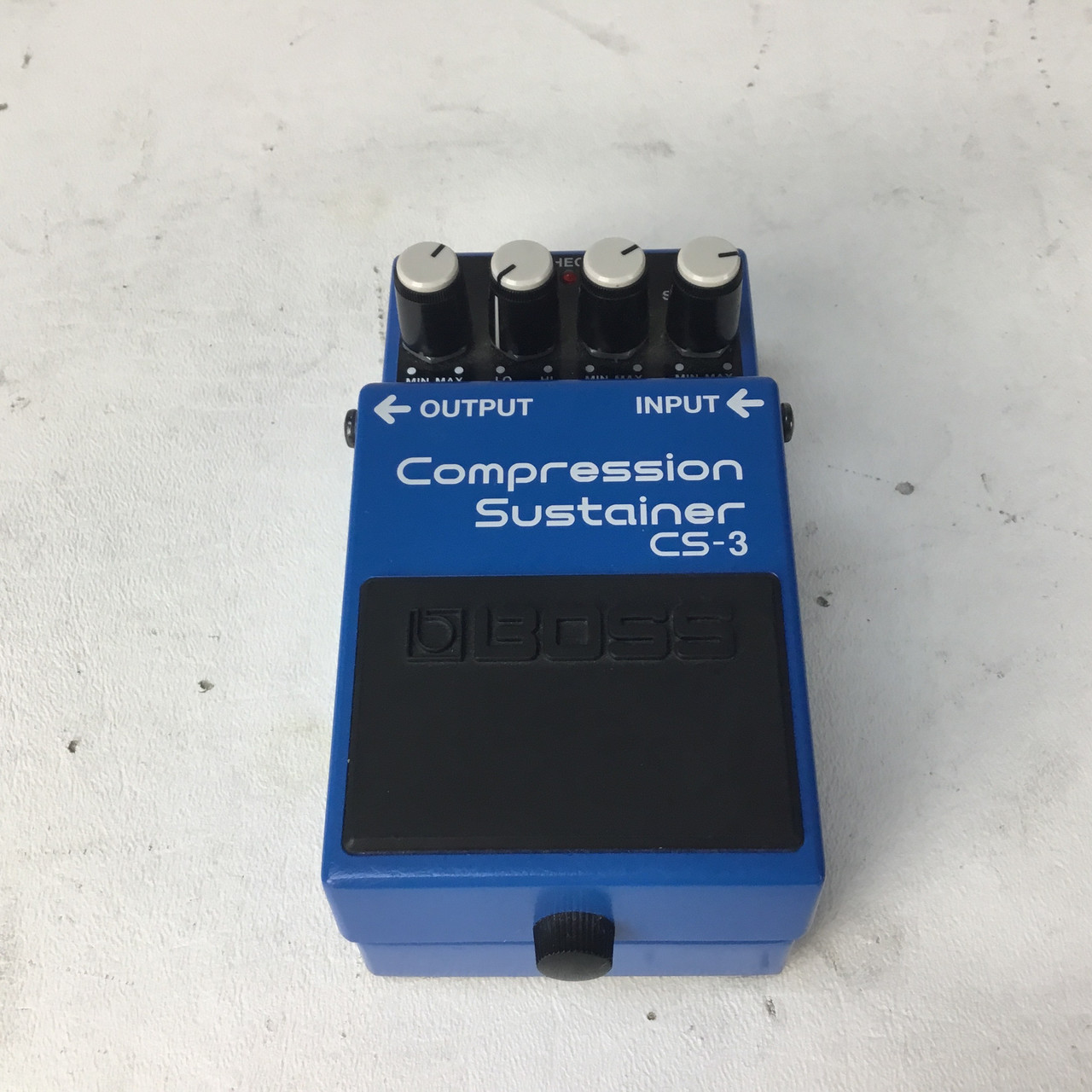 Used Boss CS-3 COMPRESSION SUSTAINER Compressor Pedal