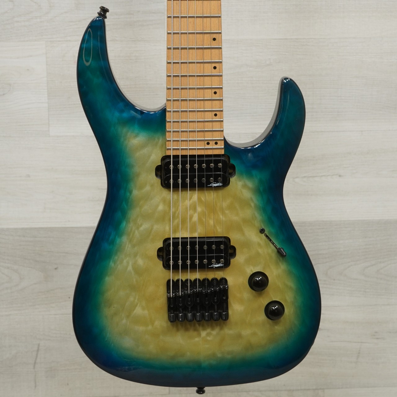Used Legator Ninja 200 Se Electric Guitar Blue 7-String