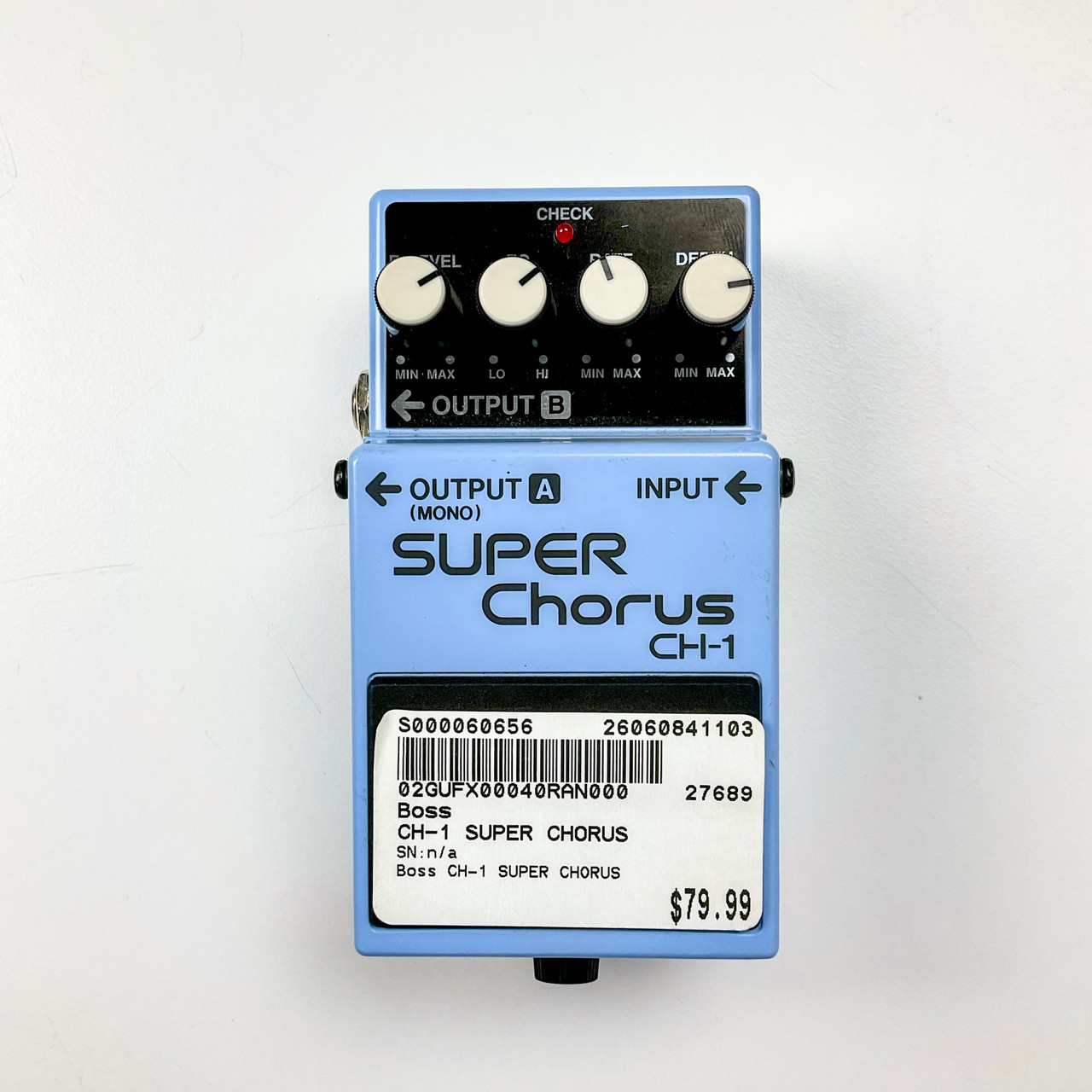 Used Boss CH-1 Super Chorus Pedal