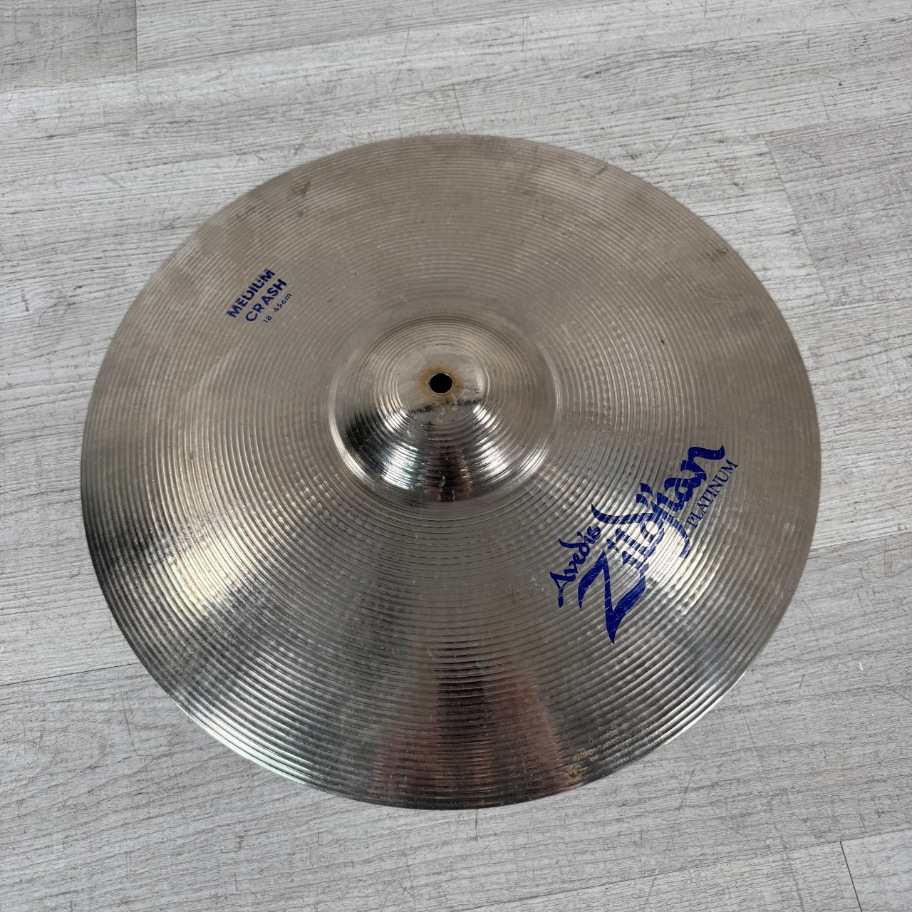Used Zildjian A Platinum Series Medium Crash Cymbal - 18-inch