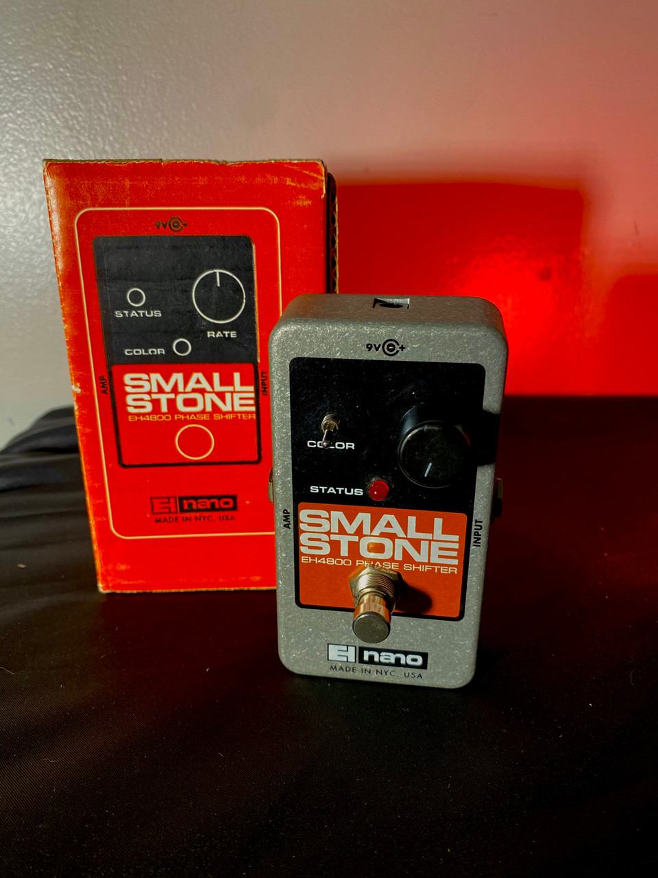 Used Electro Harmonix (E/H) EH4800 SMALL STONE NANO PHASE SHIFTER