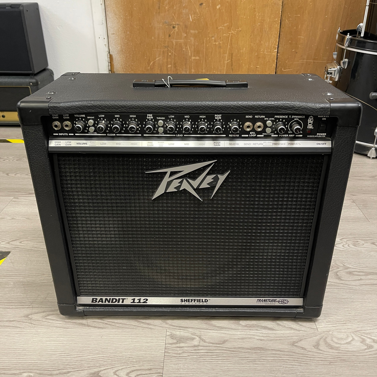 Used Peavey BANDIT 112 SHEFFIELD 1 x 12 Solid State Amplifier 1 x 12