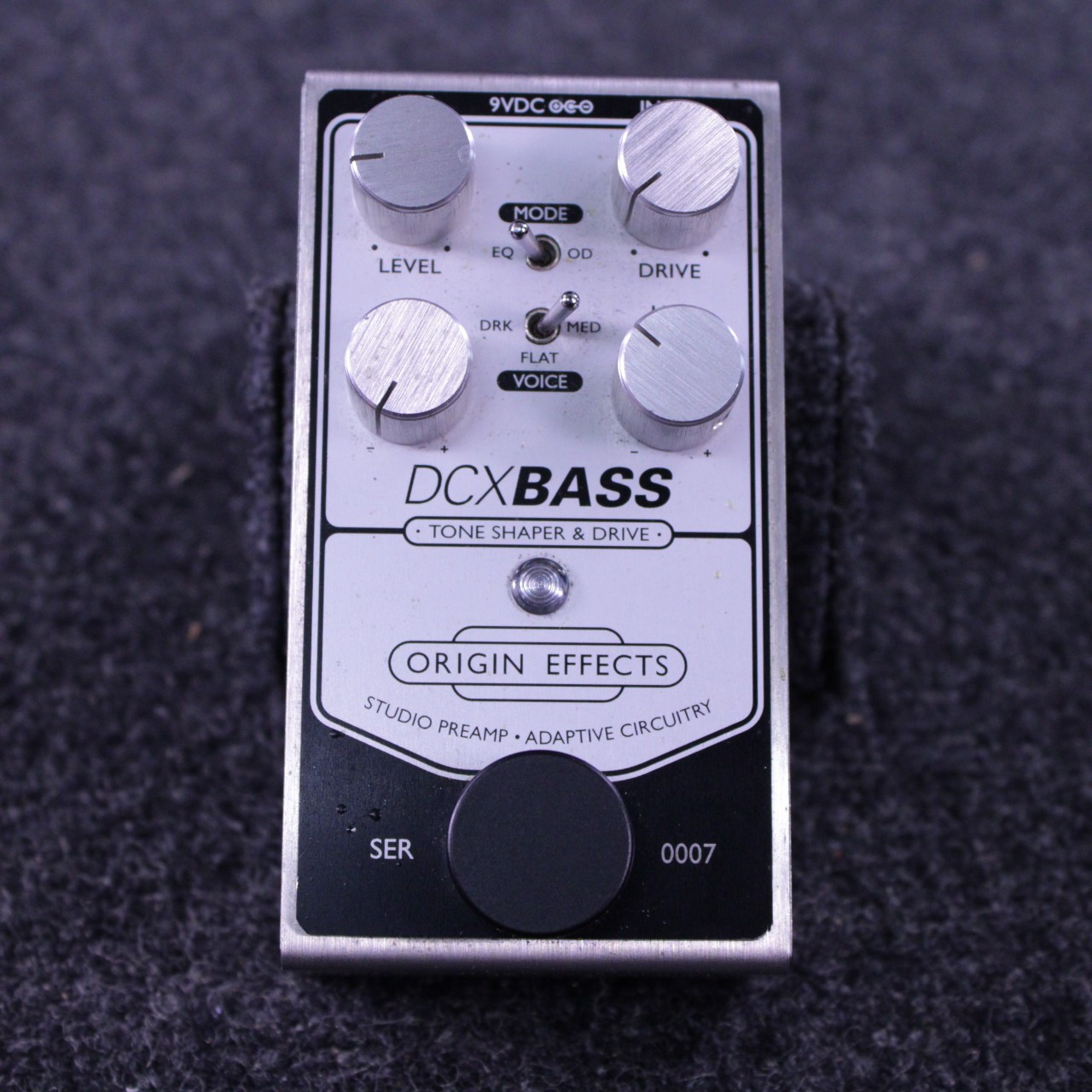 Used Origin Effects DCX BASS TONE SHAPER AND DRIVE Overdrive Pedal