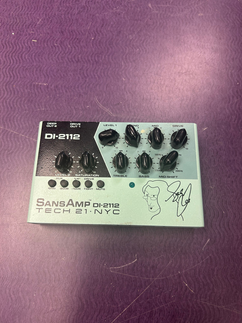 Used Tech 21 TECH 21 DI 2112 GEDDY LEE Guitar Effect