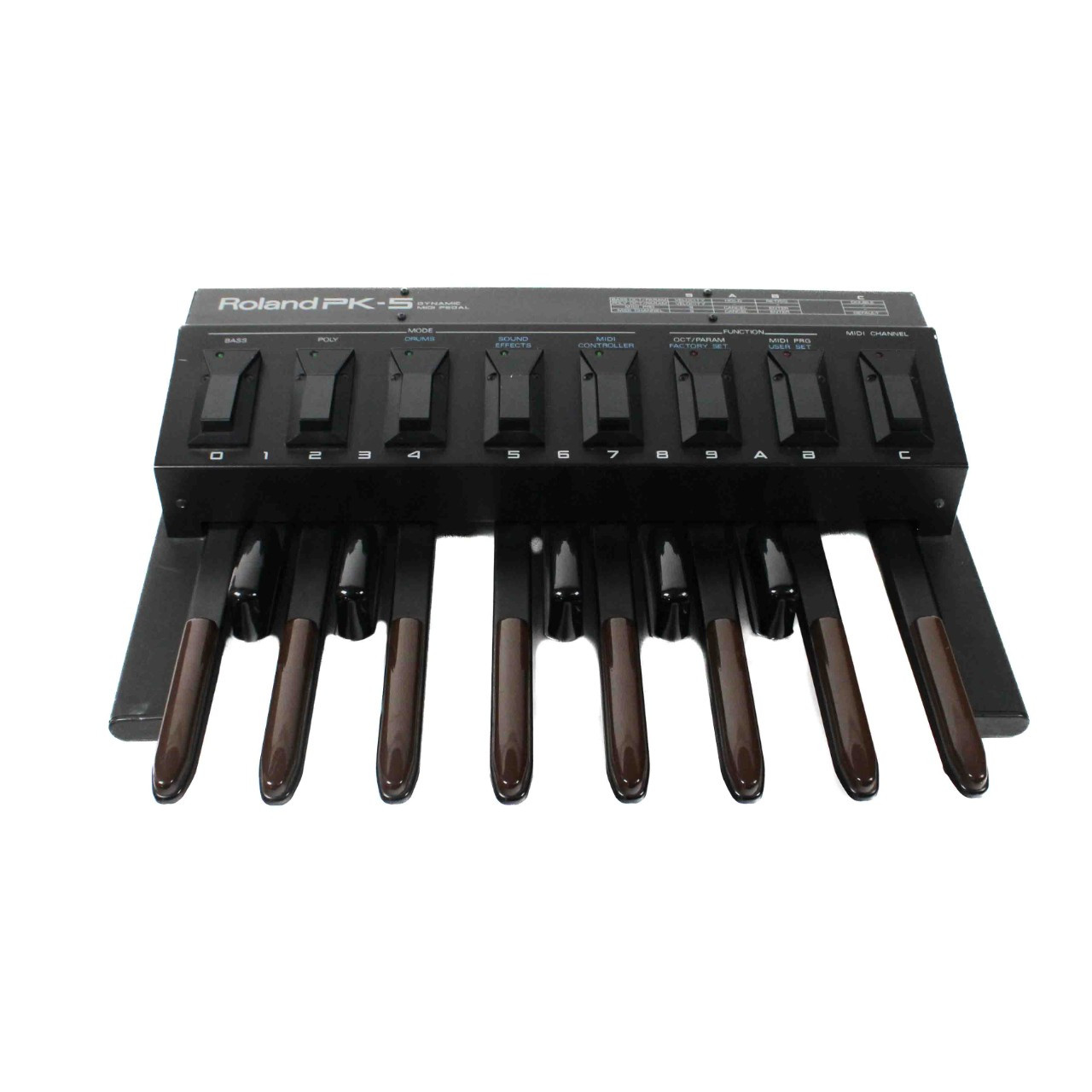鍵盤楽器 ROLAND PK-5 Dynamic MIDI Pedal Used Roland PK-5 DYNAMIC MIDI PEDAL Vintage Organ