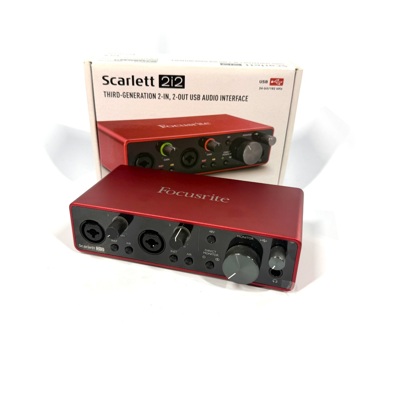 DTM/DAW Focusrite scarlett2i2 gen3
