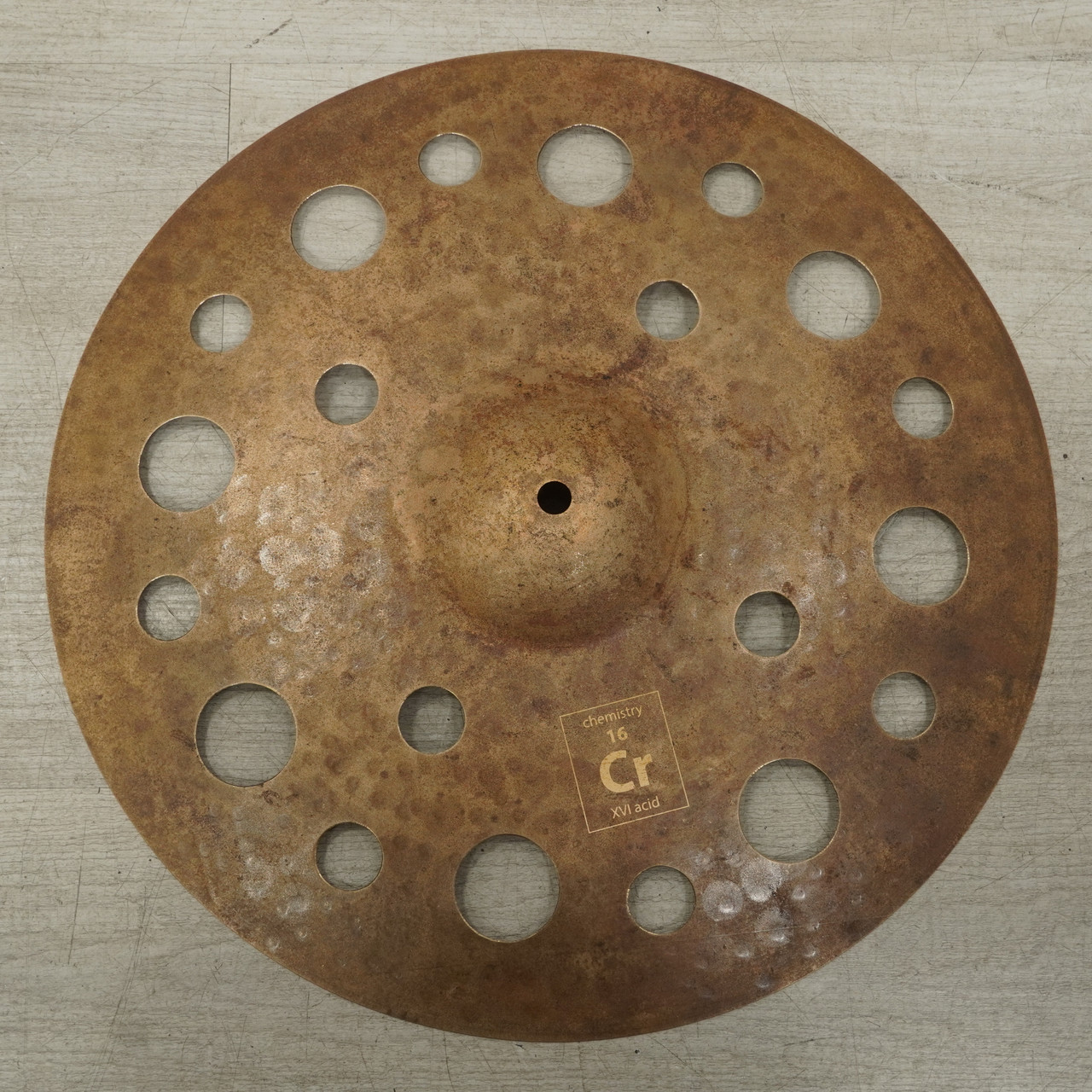 Used CHEMISTRY 16 ACID OZONE CRASH Crash Cymbal 16