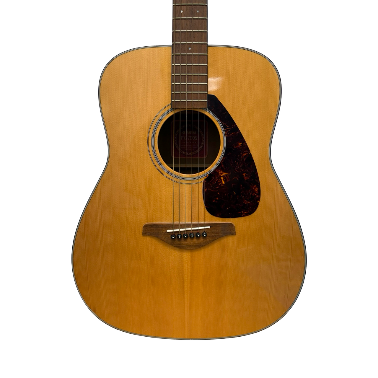 Used Yamaha FG700S Solid Top Acoustic Guitar Wood