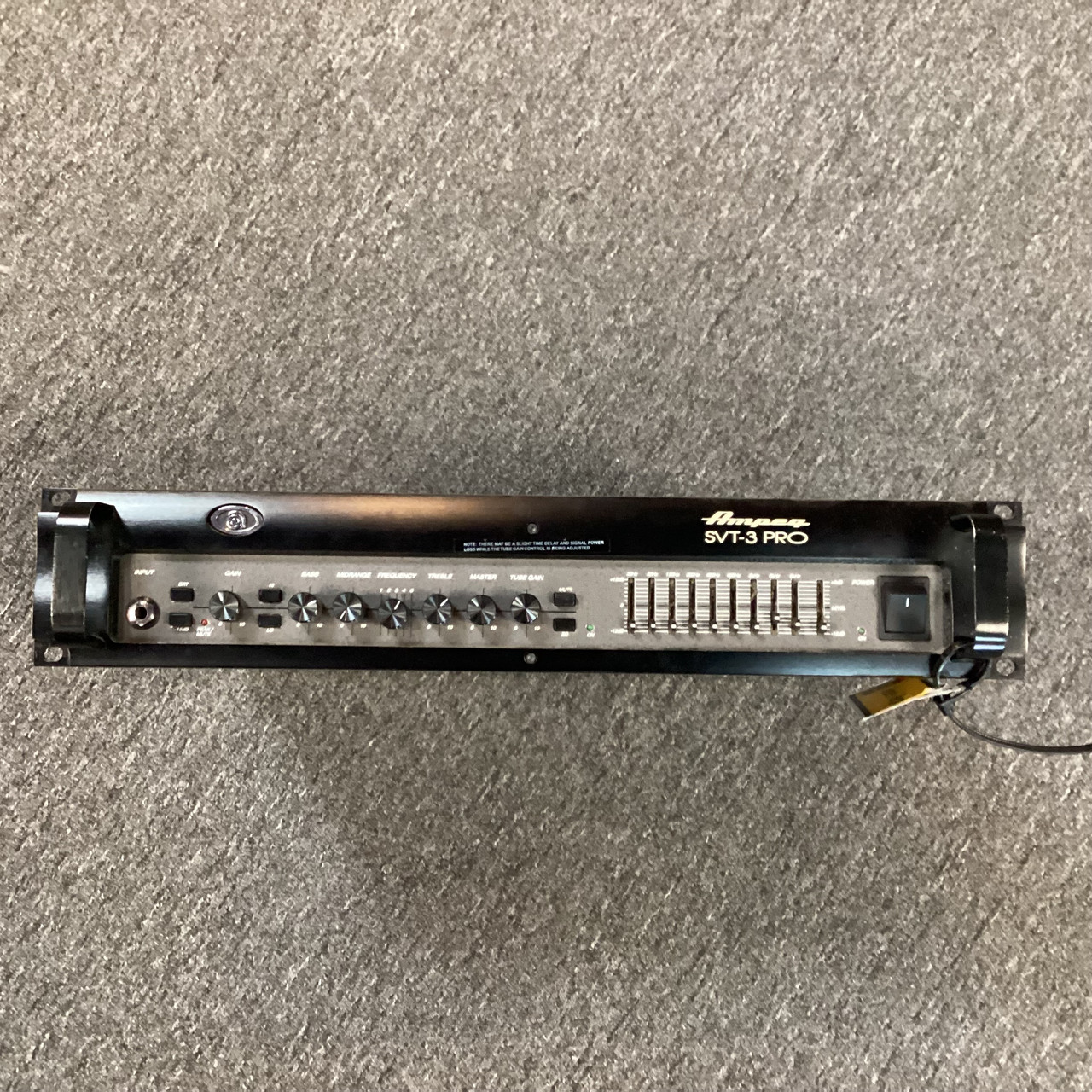 Used Ampeg SVT-3 PRO Rackmount Bass Amplifier Head