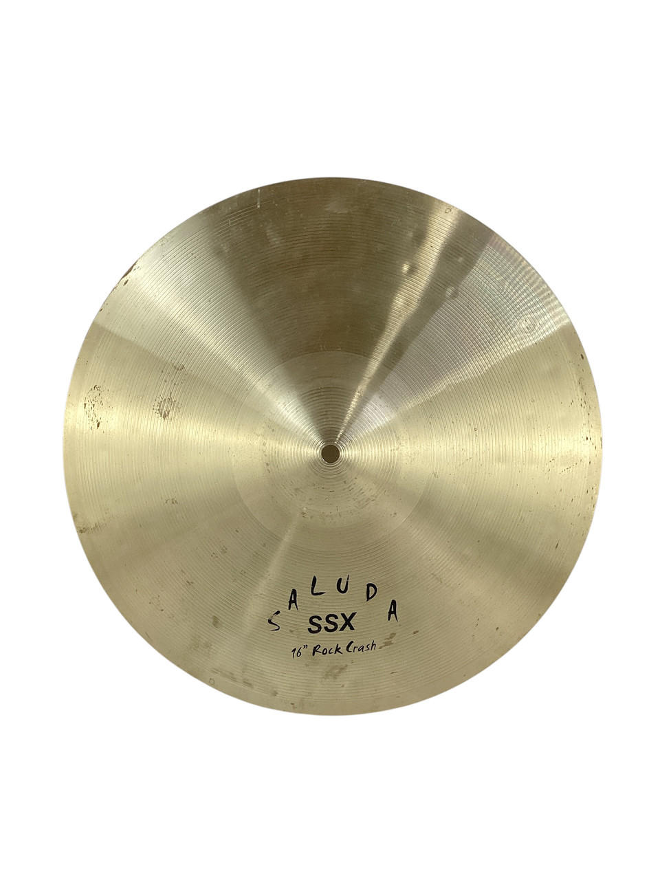 Used Saluda SSX 16 ROCK CRASH Crash Cymbal 16