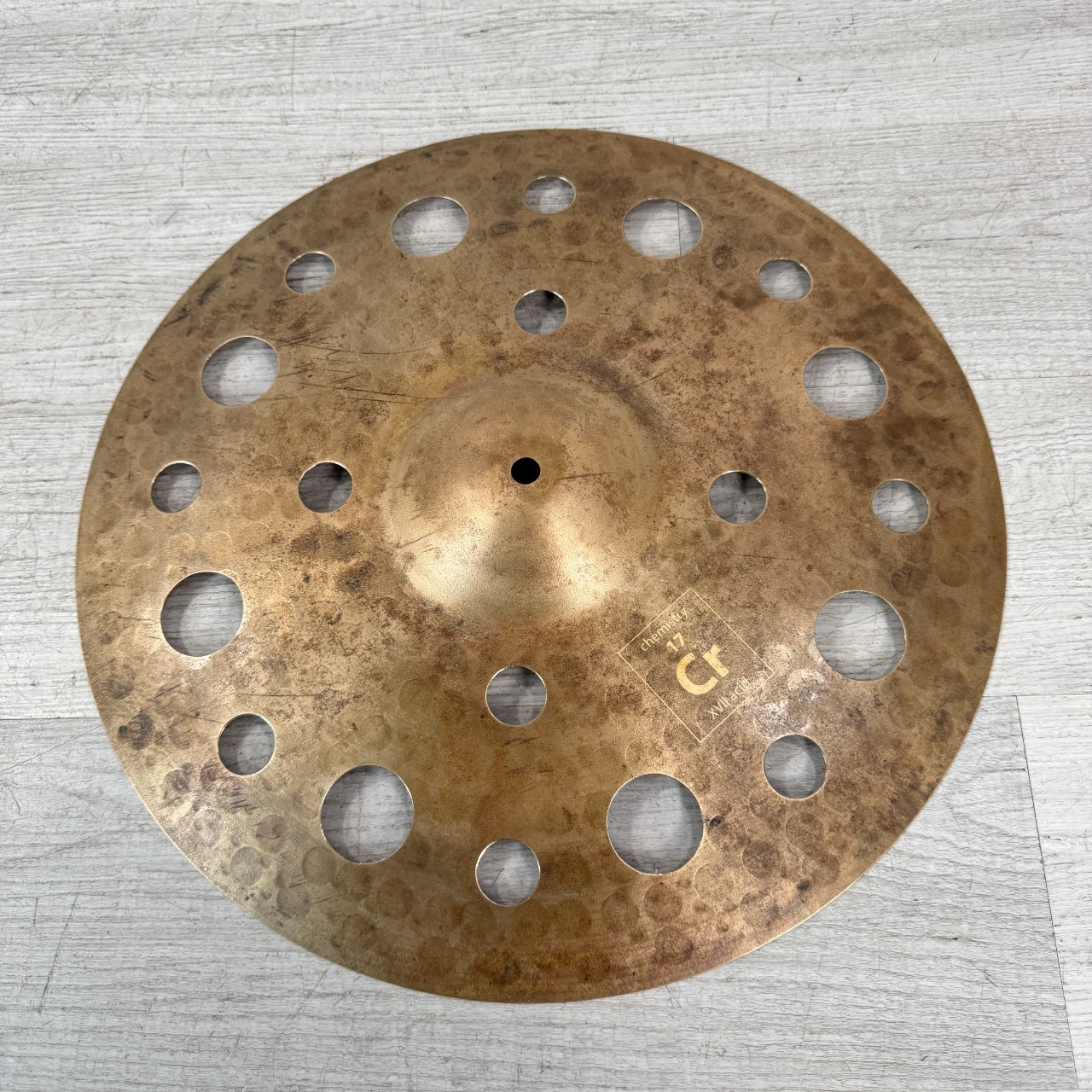 Used Chemistry Cymbals Acid Ozone Crash Cymbal - 17-inch