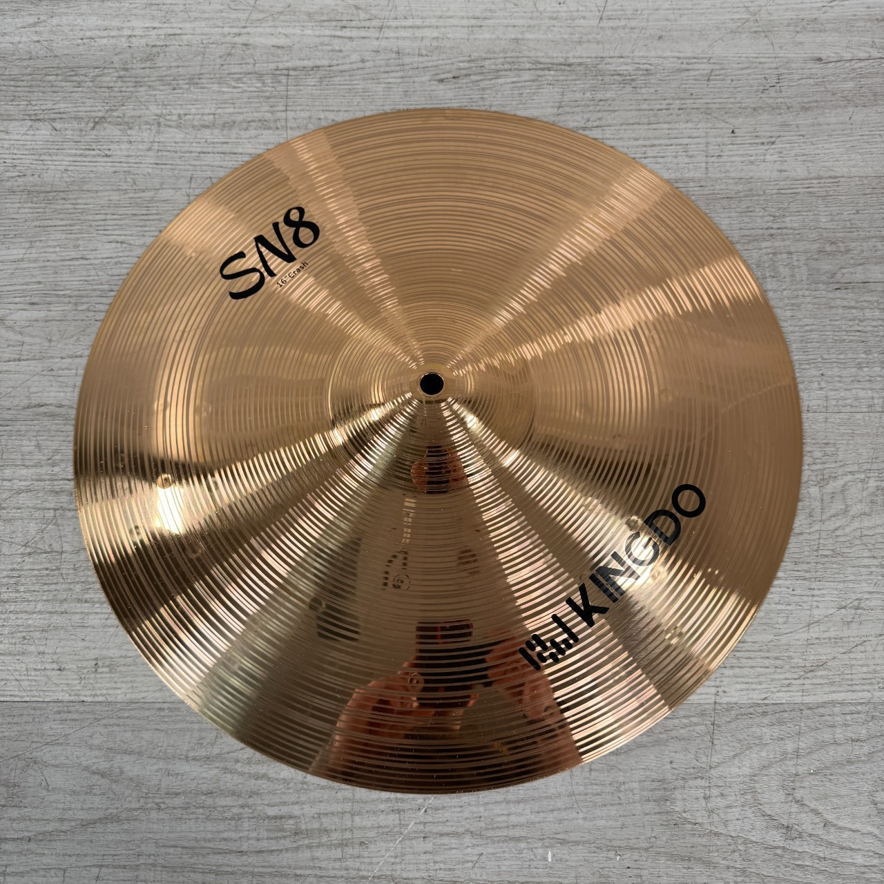 Used Kingdo Cymbals B8 Crash Cymbal - 16-inch