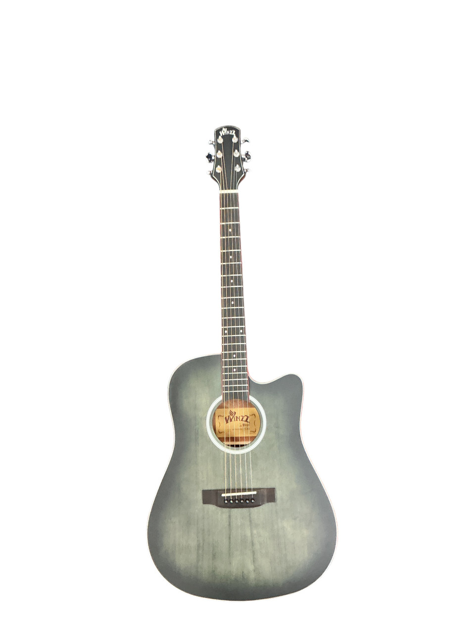 Used WINZZ AFM485 Solid Top Acoustic Guitar Natural