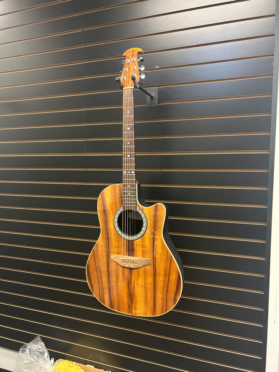 浜崎あゆみCD Acoustic Original SideClub Side Used Ovation CELEBRITY CK047 Acoustic Guitar Wood