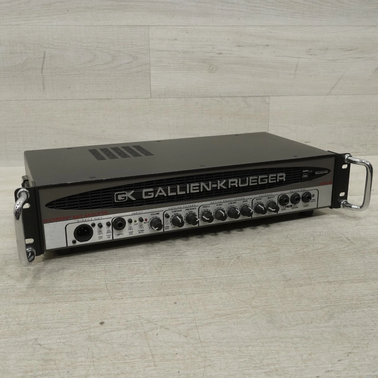 y*3様 GALLIEN-KRUEGER 400RB MARK-IV ベースアン Used Gallien Krueger 400rb Mark-iv Rackmount Bass Amplifier Head