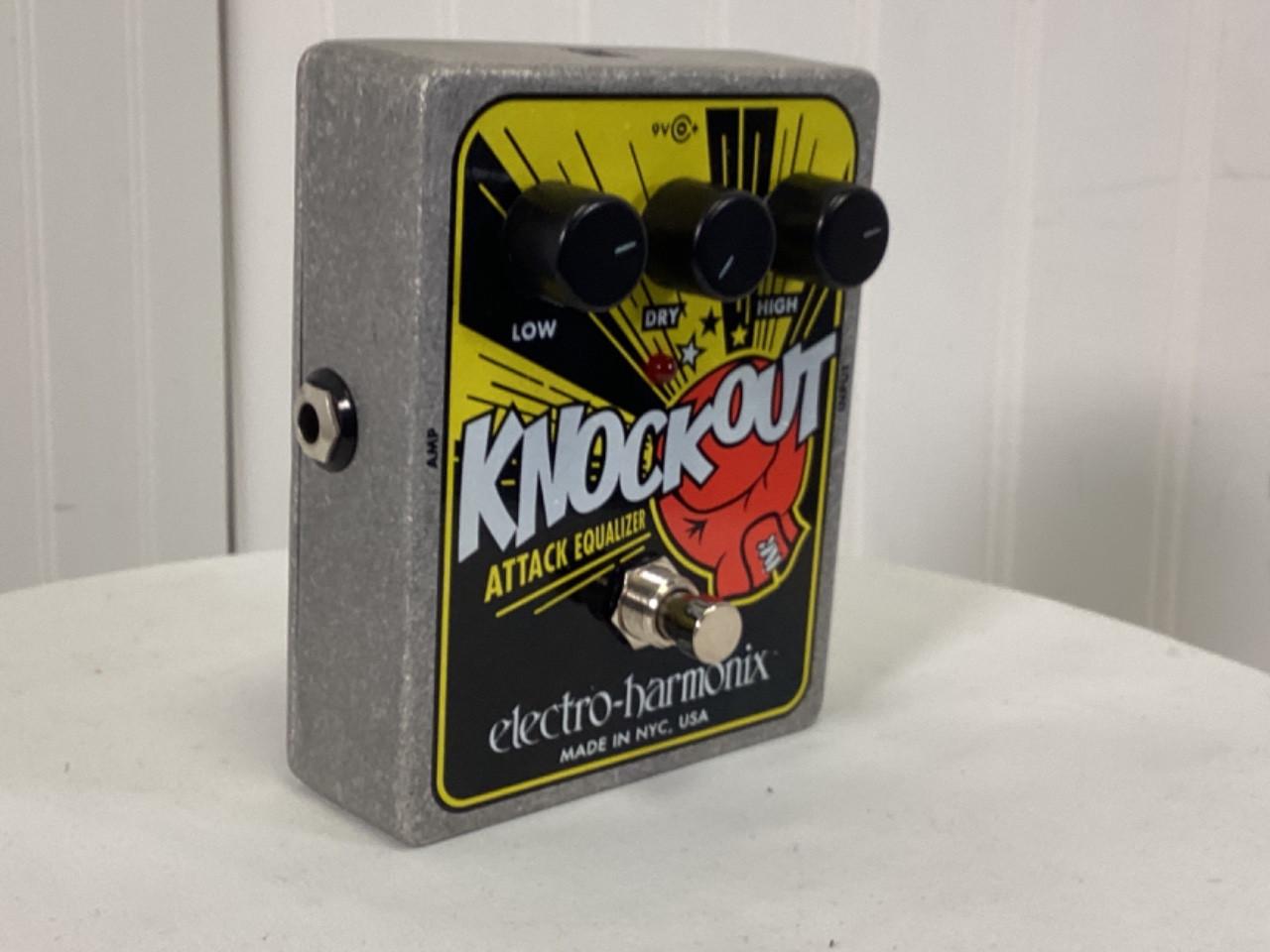 Used Electro Harmonix (E/H) KNOCKOUT ATTACK EQ Compressor Pedal