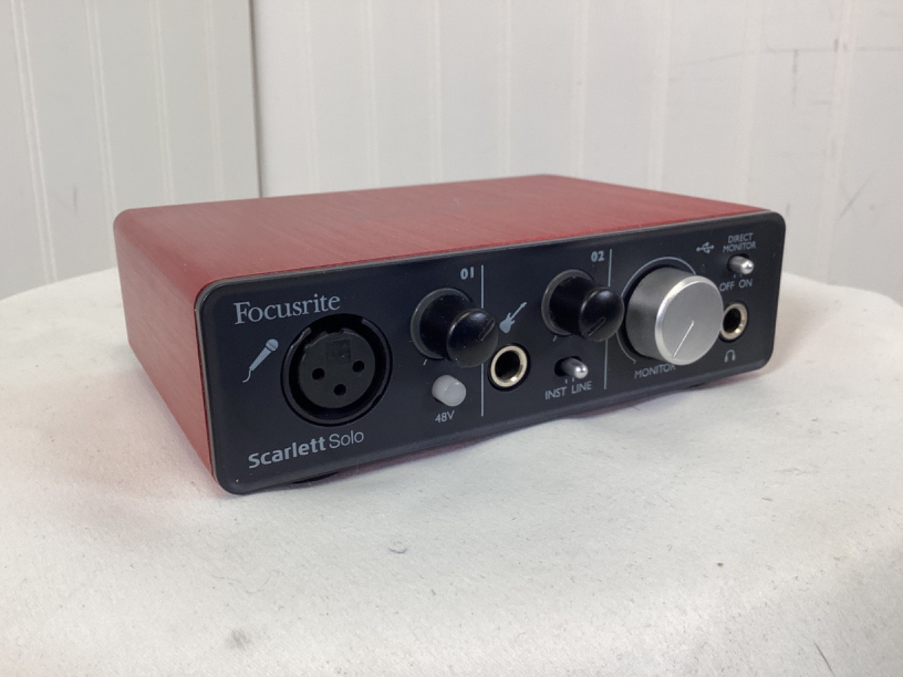 Used Focusrite 1ST GEN SCARLETT SOLO Computer Interface 2 A/D
