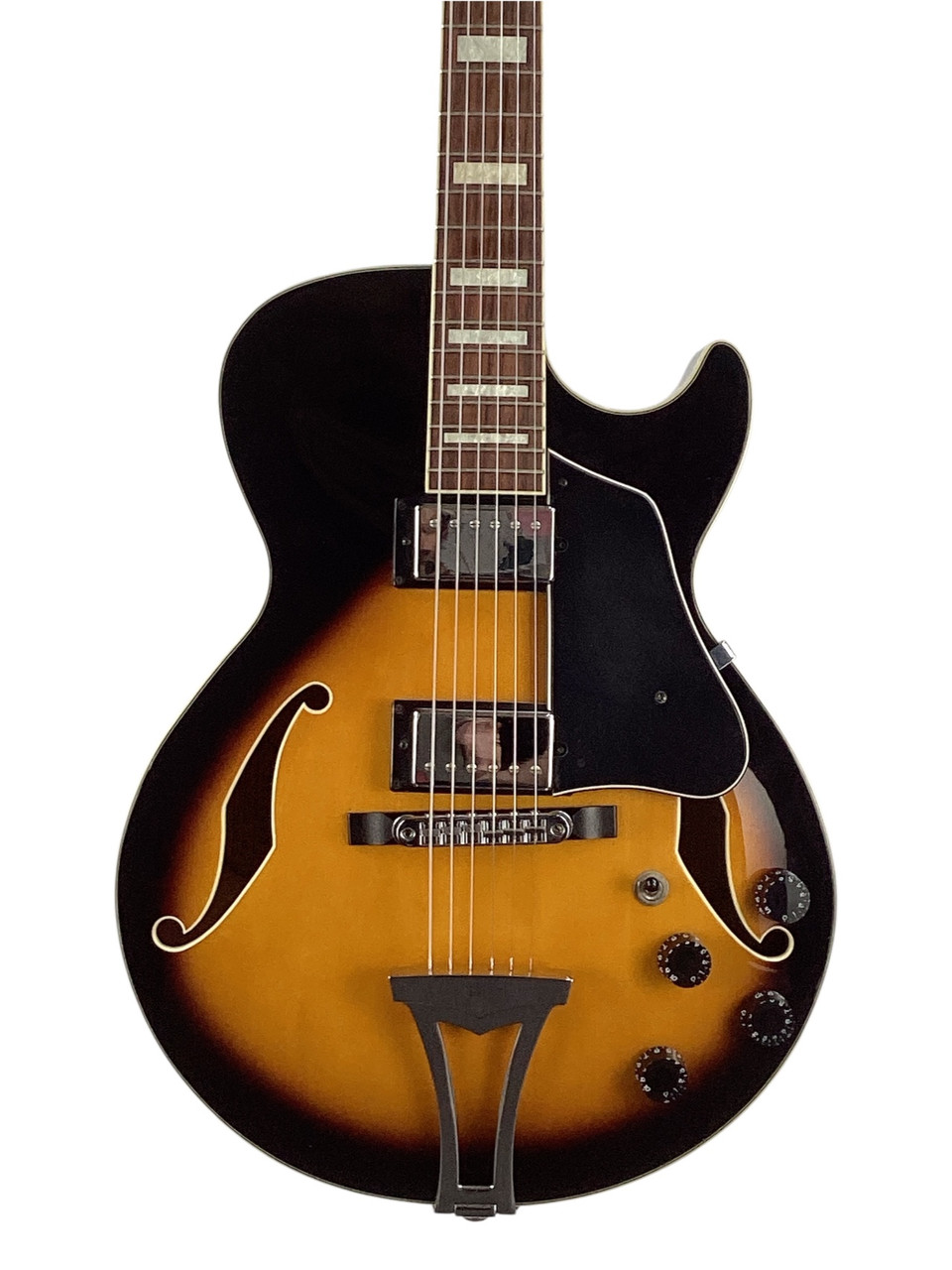 Used Ibanez ARTCORE AF75-BS-12-01 SEMI-HOLLOW ELEC Semi-Hollow