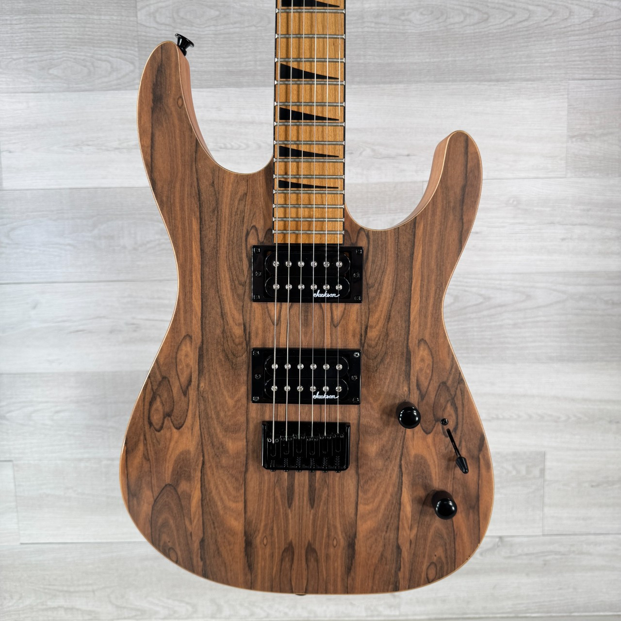 Used Jackson JS42 Dinky Ziricote Electric Guitar - Natural
