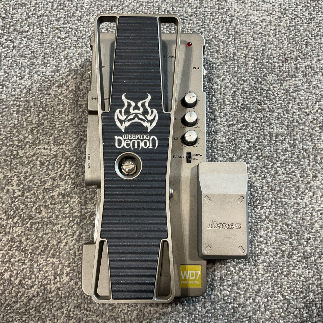 Used IBANEZ WD7 WEEPING DEMON WAH Guitar Pedal
