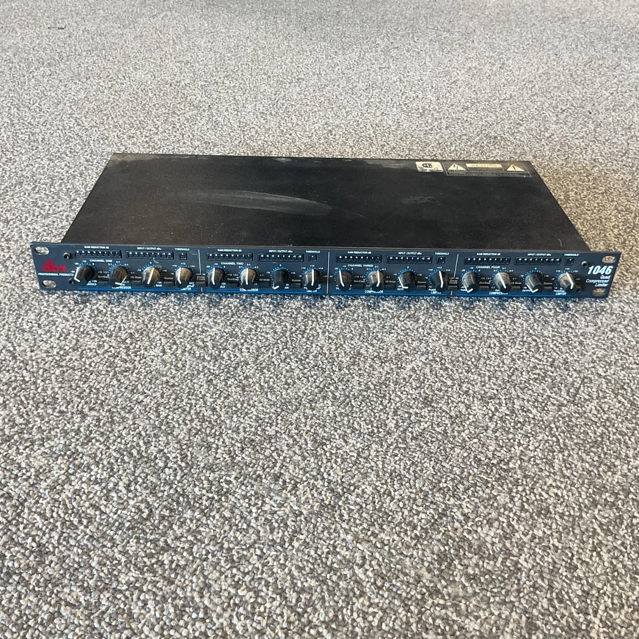 Used DBX 1046 QUAD LIMITER / COMPRESSOR