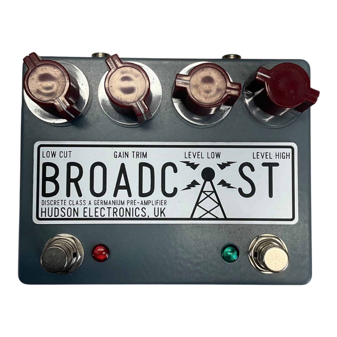 Used Hudson Electronics Uk Broadcast Dual Overdrive Pedal