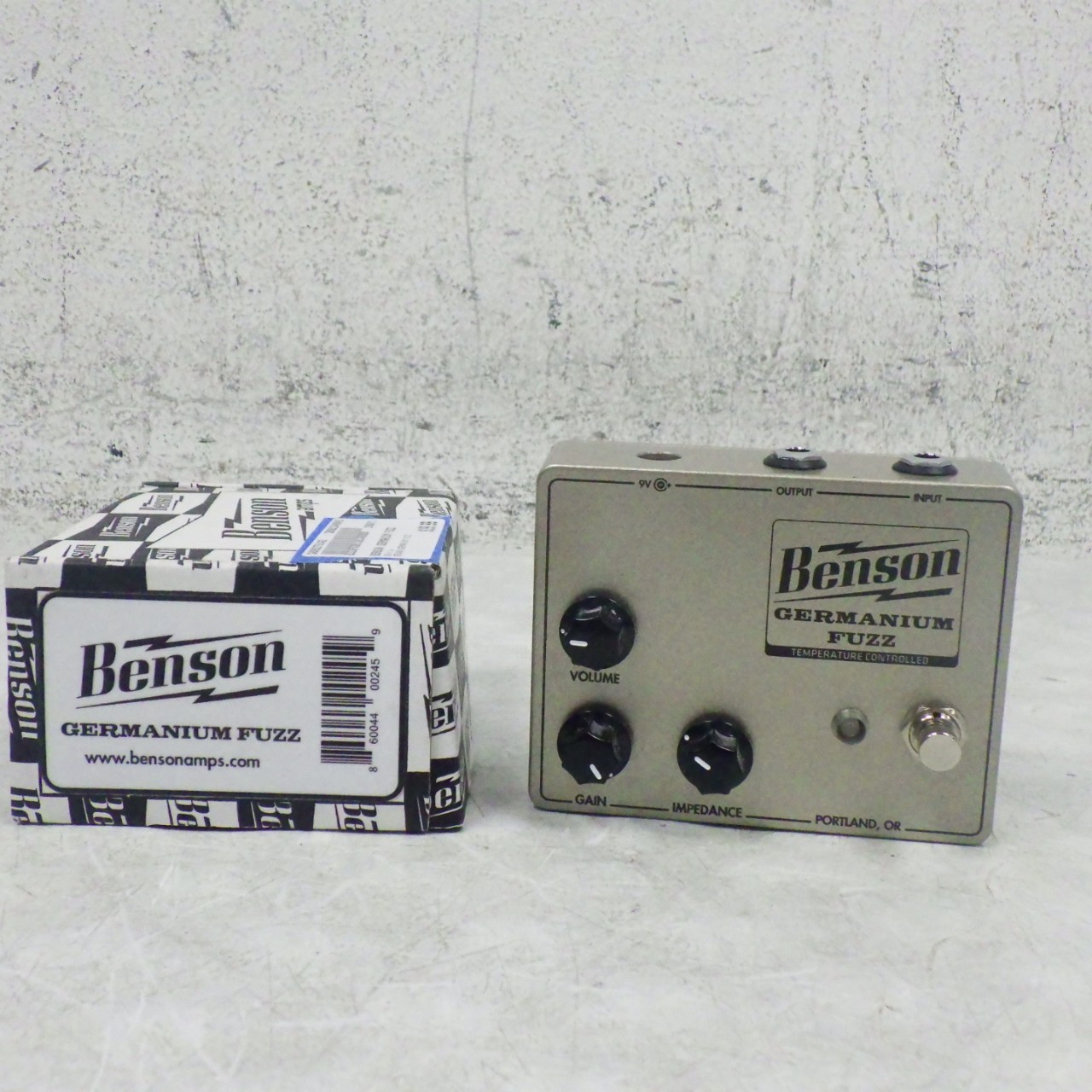 Used BENSON GERMANIUM FUZZ Guitar Effects Pedal