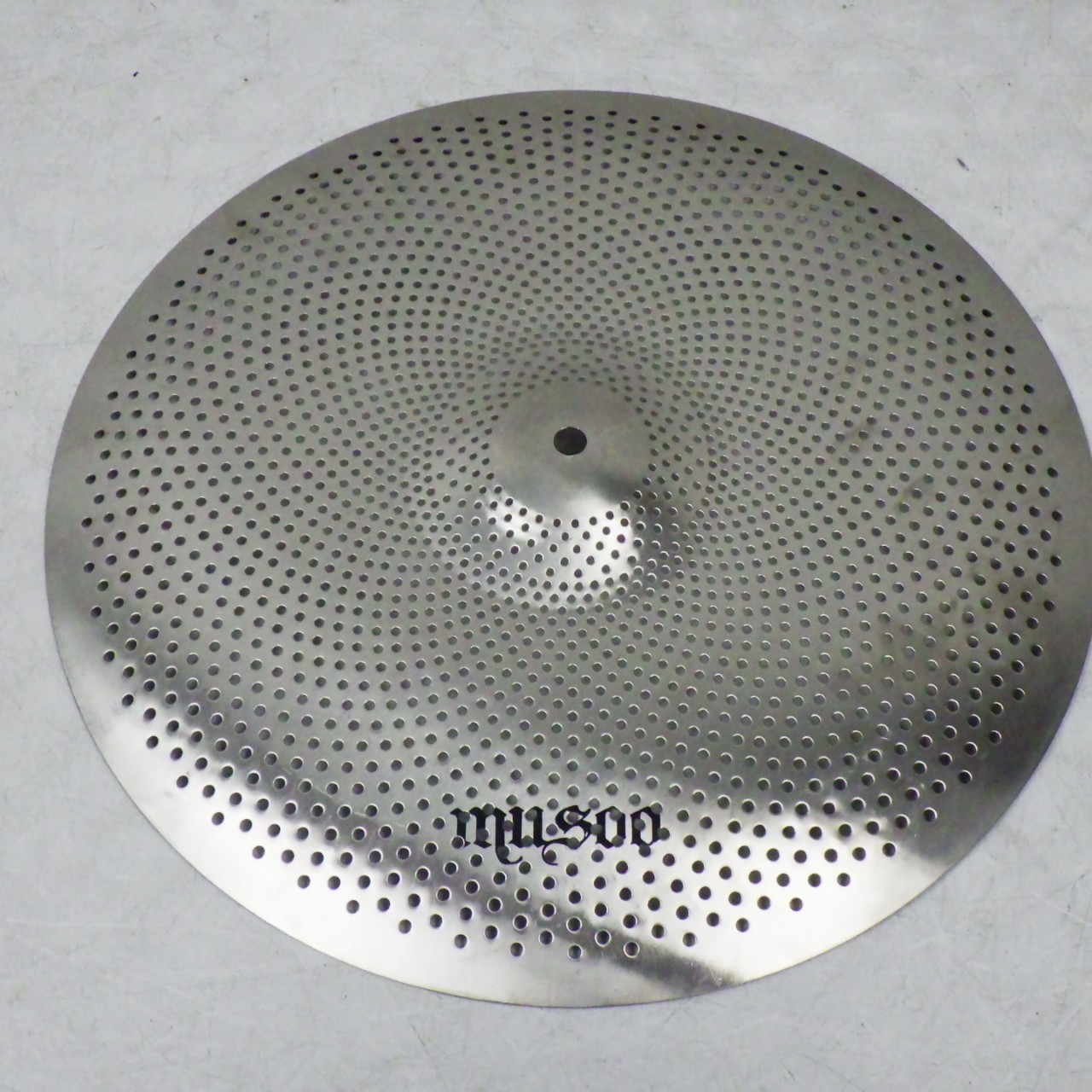るーむ Used MUSOO 18 INCH LOW VOLUME CYMBAL Crash Cymbal 18
