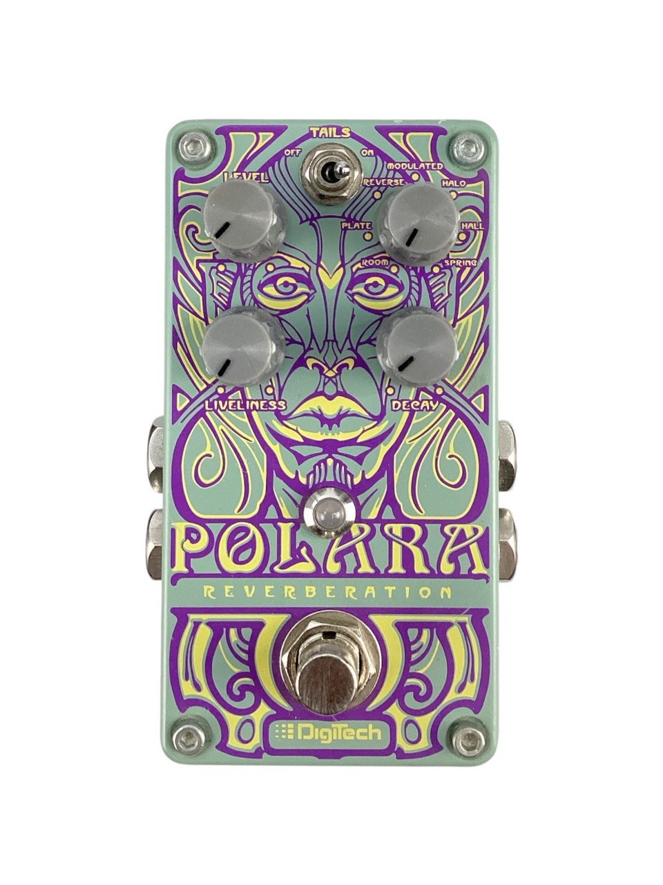 【匿名配送】Digitech Polara リバーブエフェクター Used Digitech POLARA REVRBERATION PEDAL Reverb Pedal