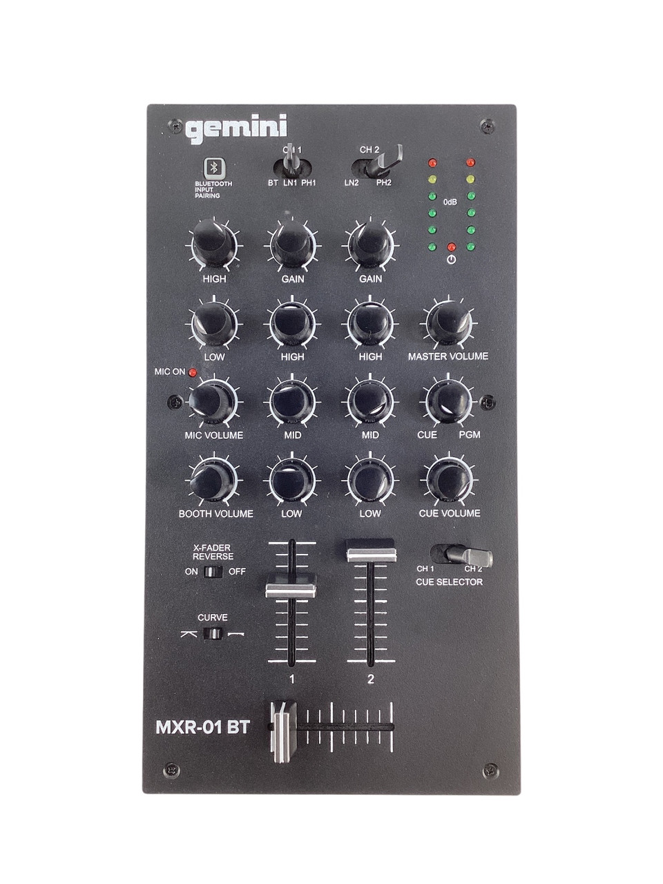 Gemini MXR-01 BT DJミキサー　美品中古 Used Gemini MXR-01 BT DJ MIXER Mixing Console