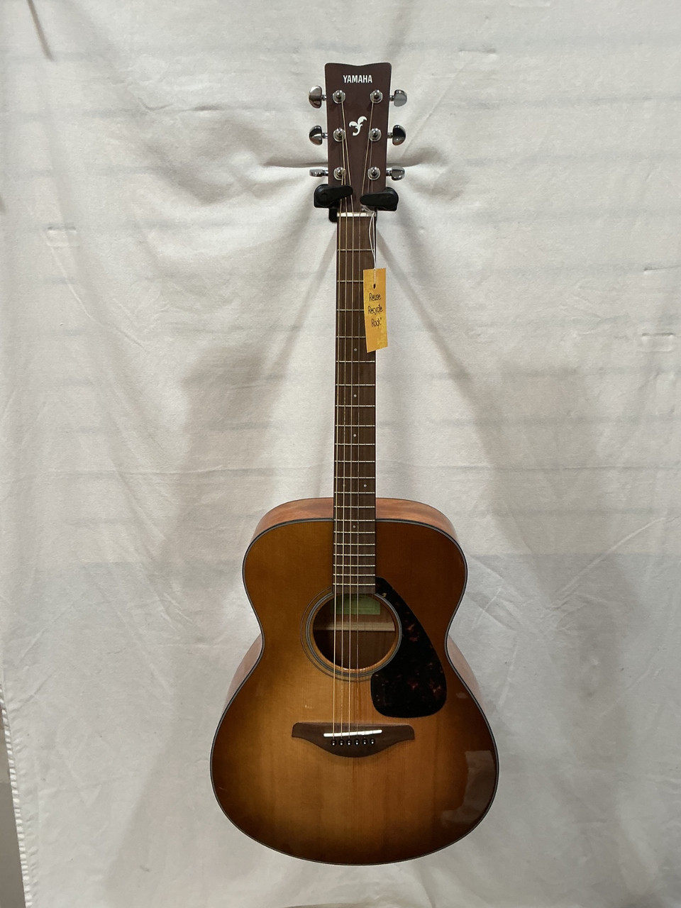 Used Yamaha FS 800 Solid Top Acoustic Guitar Sunburst