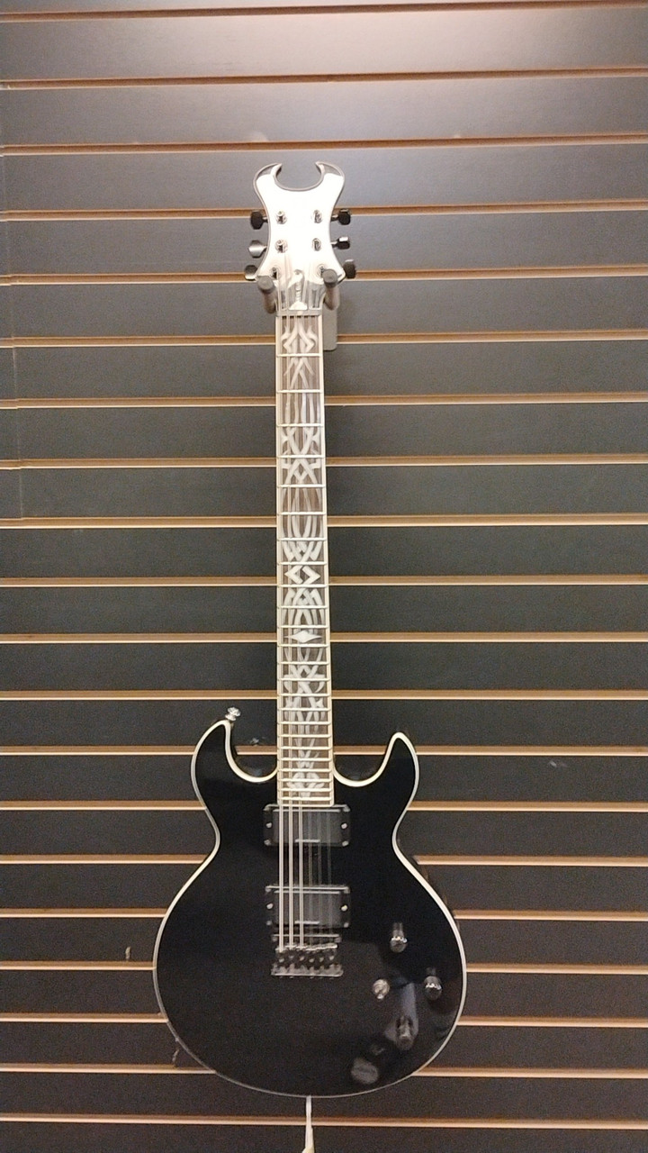 ギター Schecter Diamond series Danien Devil Used Schecter DEVIL ELITE DIAMOND SERIES Electric Guitar Black 6