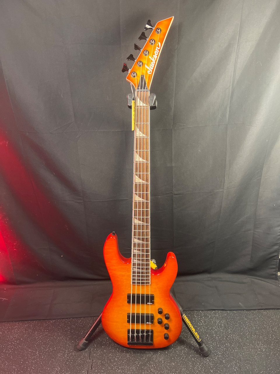 Used Jackson JS3VQM 2013-16 Modern Metal Bass Guitar Other 5-String